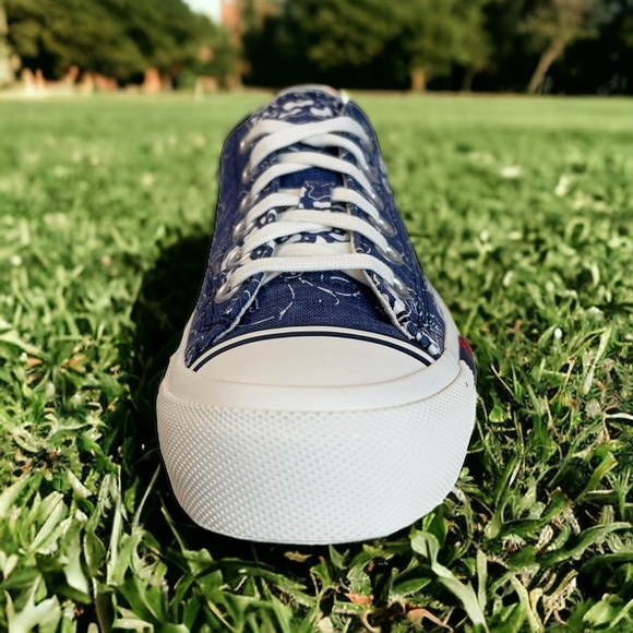 Pro Keds Blue Floral Canvas Sneaker Mens 5M 6M | Womens 7M 8M - Picture 5 of 16